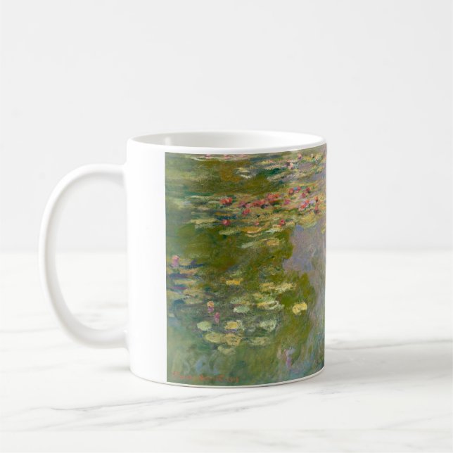 Water Lilies by Claude Monet Coffee Mug (Left)