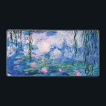 Water Lilies by Claude Monet  Desk Mat<br><div class="desc">Water Lilies by Claude Monet. 
Please visit my store for more interesting design and more colour choice => zazzle.com/iwheels*</div>