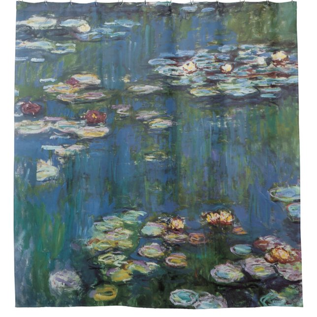 Water lilies by Claude Monet,impressionist painter (Front)