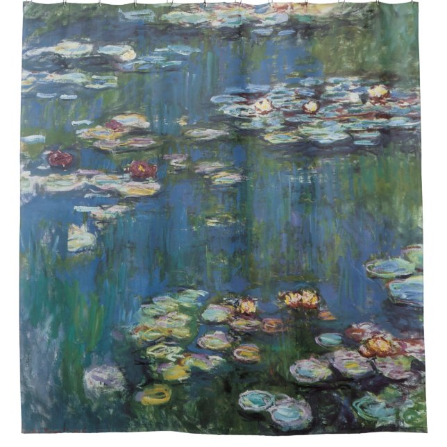 Water lilies by Claude Monet,impressionist painter (Front)
