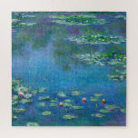 Water Lilies by Claude Monet Jigsaw Puzzle<br><div class="desc">Claude Monet - Water Lilies,  1906.
Oscar-Claude Monet (1840-1926) was a French painter and founder of impressionist painting who is seen as a key precursor to modernism,  especially in his attempts to paint nature as he perceived it.</div>