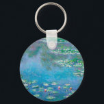 Water Lilies by Claude Monet  Keychain<br><div class="desc">Water Lilies
by Claude Monet</div>