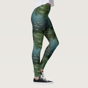Water Lilies by Claude Monet Leggings