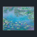 Water Lilies by Claude Monet Postcard<br><div class="desc">Water Lilies
by Claude Monet</div>