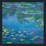 Water Lilies by Claude Monet Poster<br><div class="desc">Claude Monet - Water Lilies, 1906.
Oscar-Claude Monet (1840-1926) was a French painter and founder of impressionist painting who is seen as a key precursor to modernism, especially in his attempts to paint nature as he perceived it.</div>