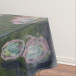 Water Lilies by Claude Monet Tablecloth<br><div class="desc">This is a print of the 1916 oil on canvass painting of water lilies by the Impressionist painter Claude Monet</div>
