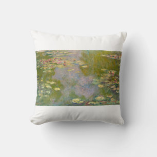 Water Lilies by Claude Monet Throw Pillow