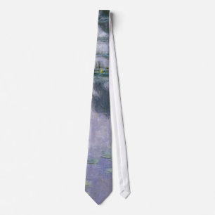 Water Lilies by Claude Monet Tie