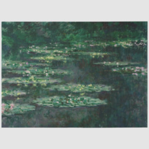 Water Lilies (by Claude Monet) Tissue Paper