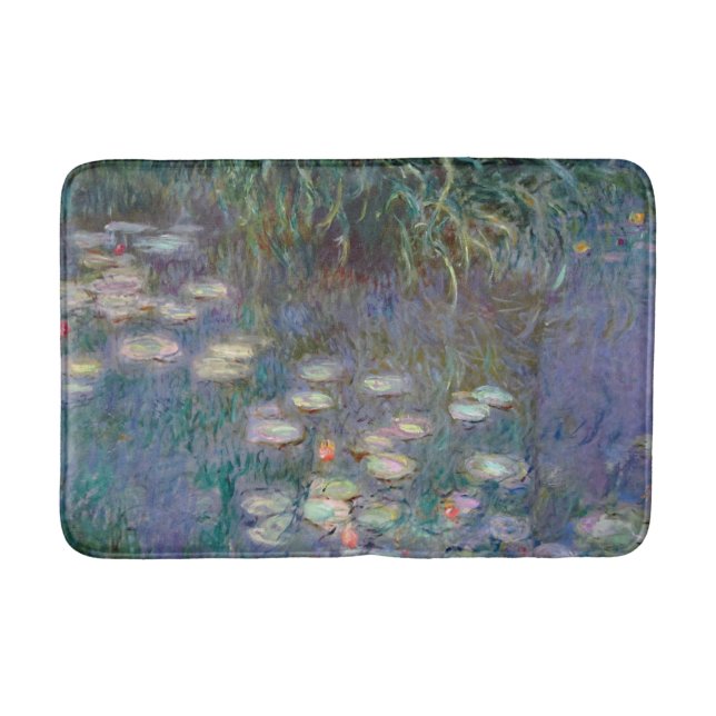 Water Lilies by Monet Bath Mat (Front)