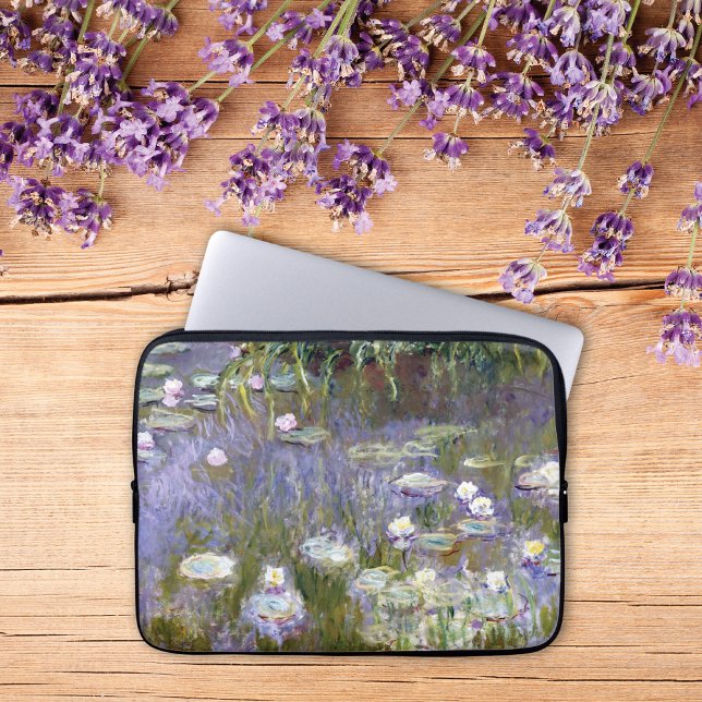 Water Lilies (c.1922) Claude Monet Laptop Sleeve (Creator Uploaded)