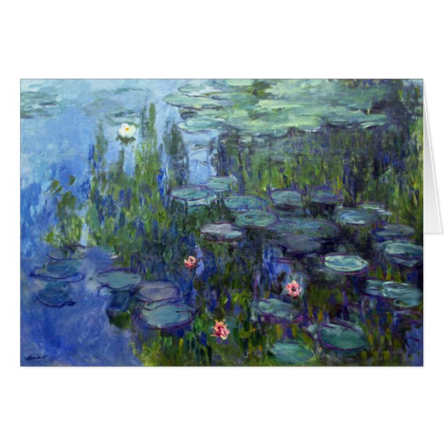 Water Lilies, Claude Monet (Front Horizontal)