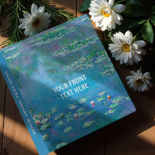 Water Lilies, Claude Monet  Binder