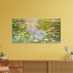 Water Lilies Claude Monet Canvas Print
