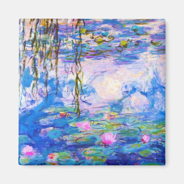 Water Lilies Claude Monet Magnet (Front)