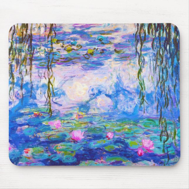 Water Lilies Claude Monet Mouse Pad (Front)