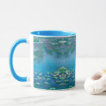 Water Lilies, Claude Monet Mug<br><div class="desc">“One instant, one aspect of nature contains it all, ” said Claude Monet, referring to his late masterpieces, the water landscapes that he produced at his home in Giverny between 1897 and his death in 1926. In this spatially ambiguous canvas, the artist looked down, focusing solely on the surface of...</div>