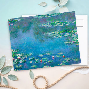 Water Lilies, Claude Monet Postcard