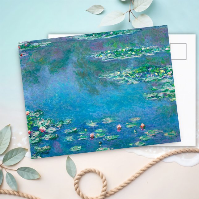 Water Lilies, Claude Monet  Postcard (Creator Uploaded)