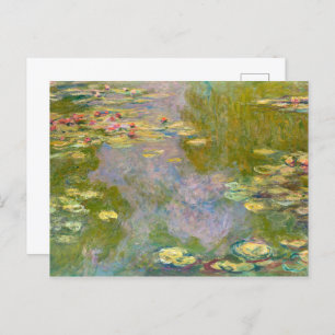 Water Lilies   Claude Monet   Postcard