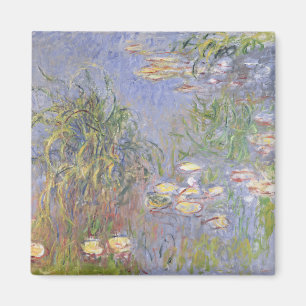 Water-Lilies, Cluster of Grass Magnet