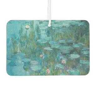 Water Lilies, Fine Art Oil Painting, Claude Monet Air Freshener
