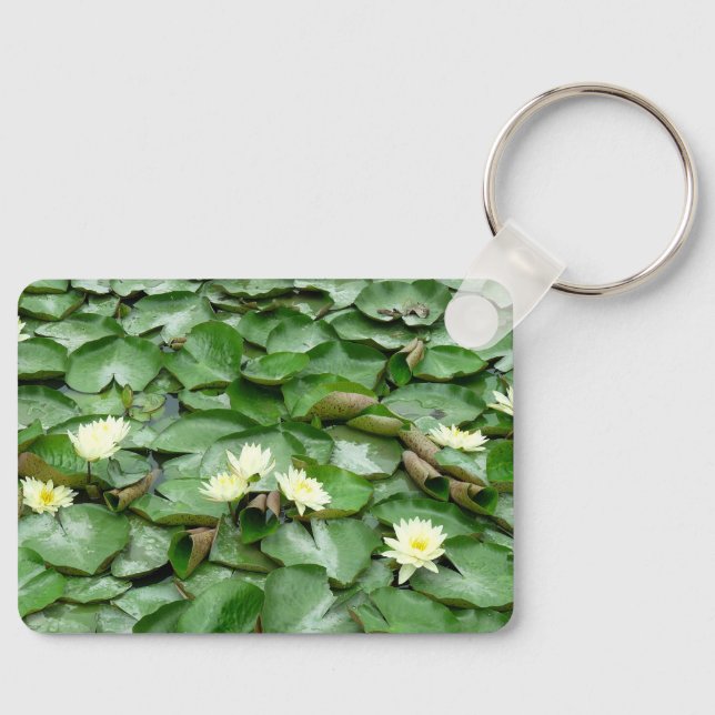 Water Lilies Keychain (Front)