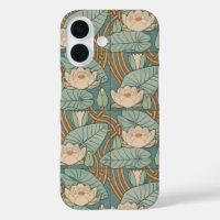 Water Lilies Lily Art Nouveau Nature