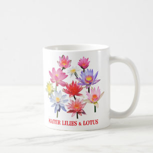 Water Lilies & Lotus Coffee Mug