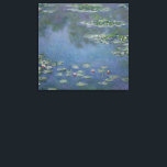 Water Lilies Monet 1906 Canvas Print<br><div class="desc">"Water Lilies" (1906) by Claude Monet is part of the artist’s celebrated series dedicated to his water garden in Giverny. In this work, the pond’s surface shimmers with green, blue, and violet tones, dotted with delicate blossoms floating gently across the water. Monet’s impressionistic brushstrokes transform a simple scene into a...</div>