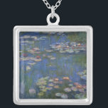 Water Lilies Monet Painting Necklace<br><div class="desc">Pretty necklace with a reproduction of Monet's famous painting Water Lilies. Very lovely way to display a fine piece of artwork.  Makes a great gift for any art lover.</div>