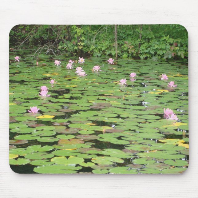 water lilies mouse pad (Front)