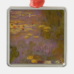 Water Lilies Nympheas Metal Ornament
