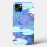 Water Lilies, Pink - Beautiful art by Claude Monet