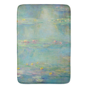 Water Lilies Series by Claude Monet Bath Mat