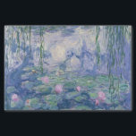 Water Lilies Series by Claude Monet Tissue Paper<br><div class="desc">Claude Monet - Masters of Art Series</div>