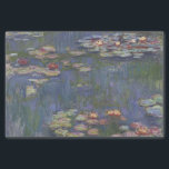 Water Lilies Series by Claude Monet Tissue Paper<br><div class="desc">Claude Monet - Masters of Art Series</div>