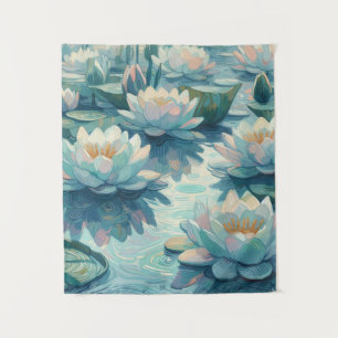 Water lilies tapestry