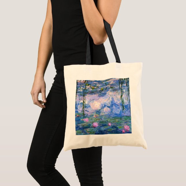 Water Lilies Tote Bag (Front (Product))