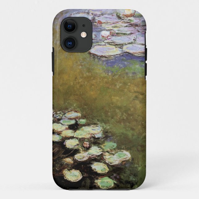 Water-Lillies: 1914-17 by Monet Case-Mate iPhone Case (Back)