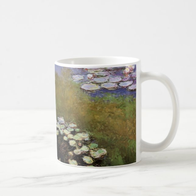 Water-Lillies: 1914-17 by Monet Coffee Mug (Right)