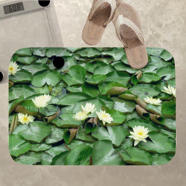 Water Lillies Bath Mat (Creator Uploaded)