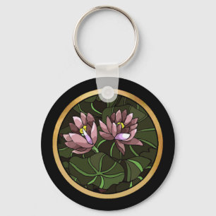 Water Lillies Keychain