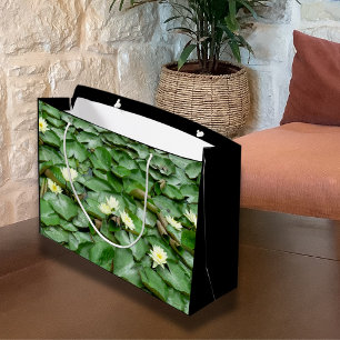 Water Lillies Large Gift Bag