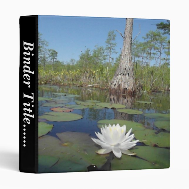 Water Lily 2 - 1" Binder (Front/Spine)