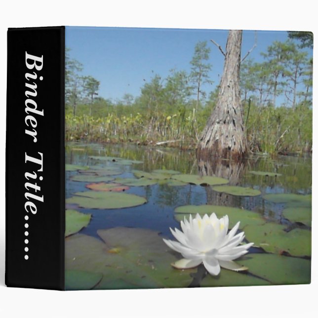 Water Lily 2 - 2" Binder (Front/Spine)