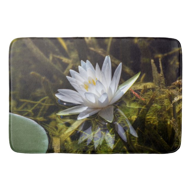 Water Lily Bath Mat (Front)