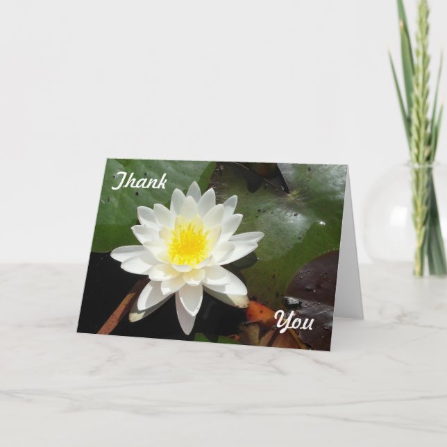 Water Lily Card (Front)