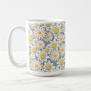 water lily coffee mug