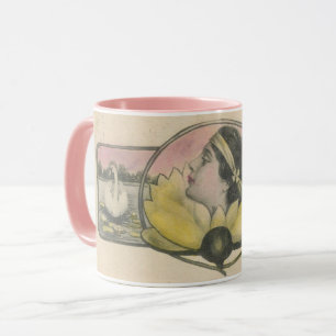 Water Lily Girl Mug